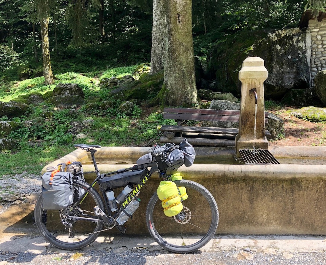 Trinkwasser beim Rifugio Pian delle Gorre