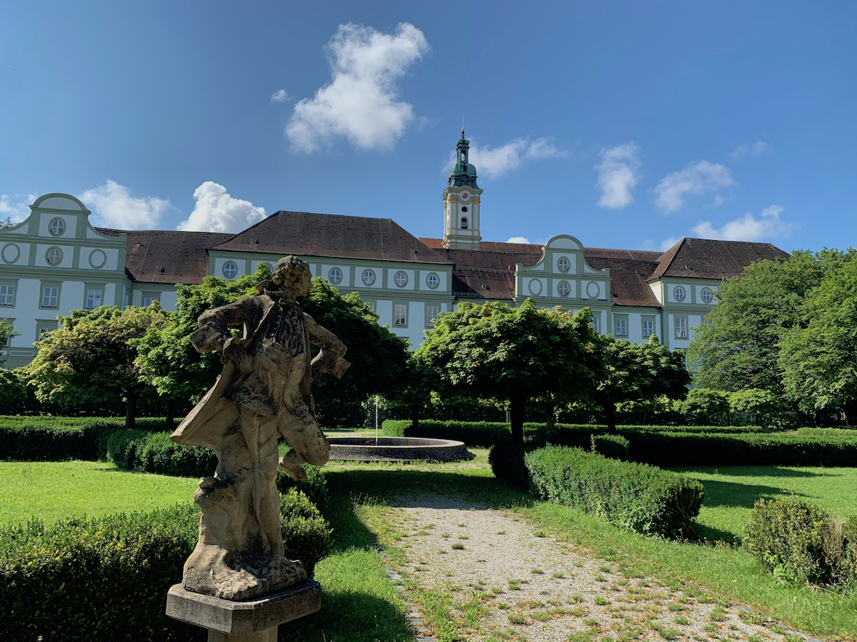 Blick auf das Kloster in Fürstenfeldbruck