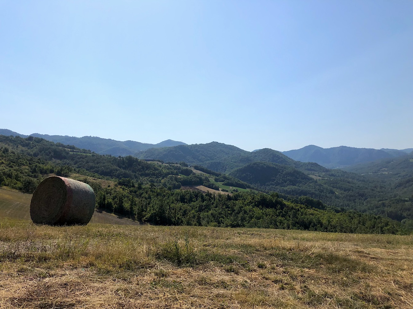 Blick in die Berge des Apennin