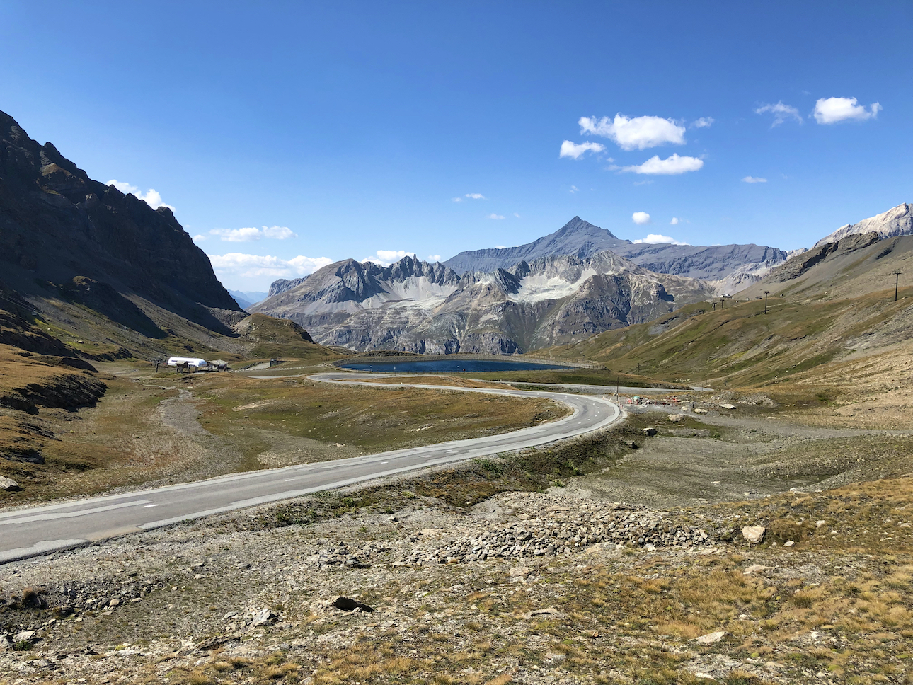 die letzten Meter bis zum Col de l`Iseran