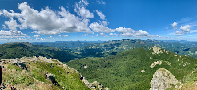 Ausblick vom Gipfel