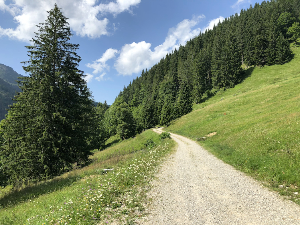 schweißtreibender Abschnitt