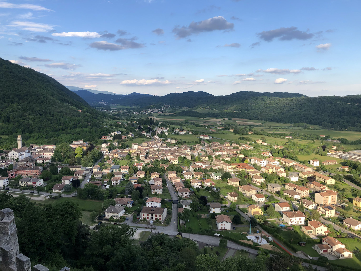 Ausblick vom Castel Brando