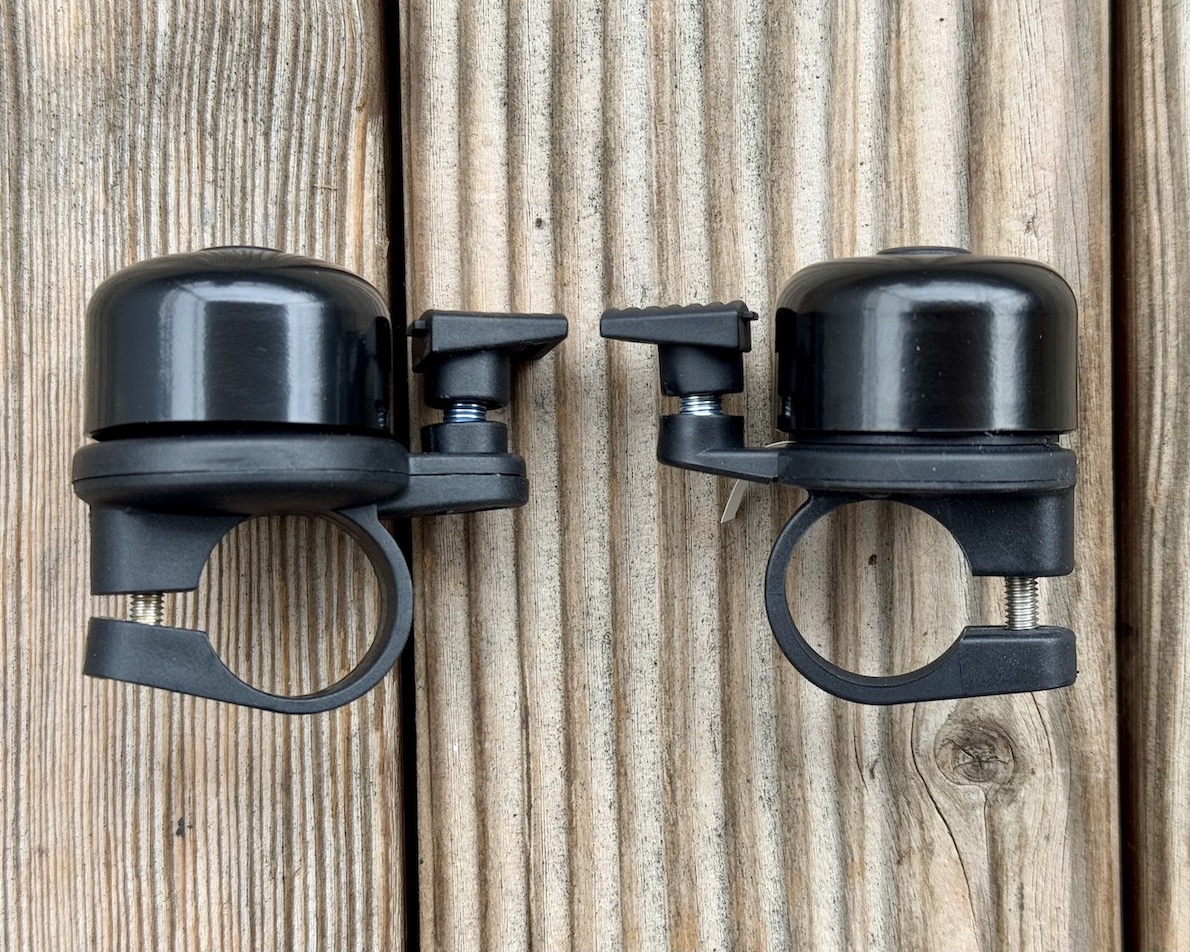 optisch kaum zu unterscheiden: AirBell und AirBell Pro (rechts)