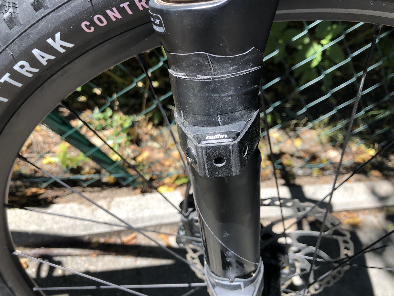 Test Tailfin Suspension Fork Mounts berghuhns seite!