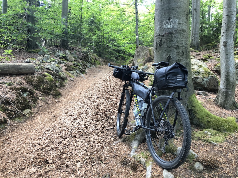 unterwegs auf der Trans Bayerwald