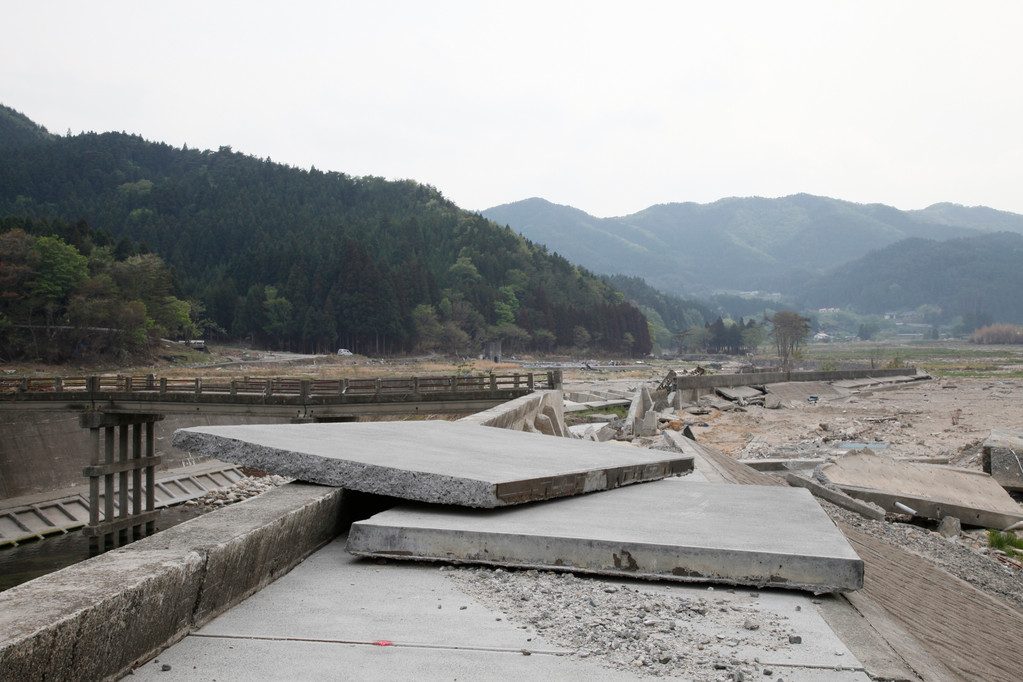 吉浜海水浴場の防波堤