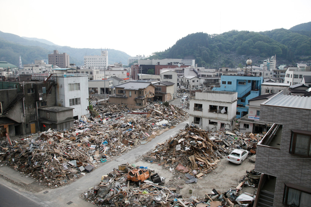 釜石市内