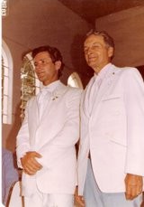 Irmão João Mopert e Missionário Archie Russel Martins 