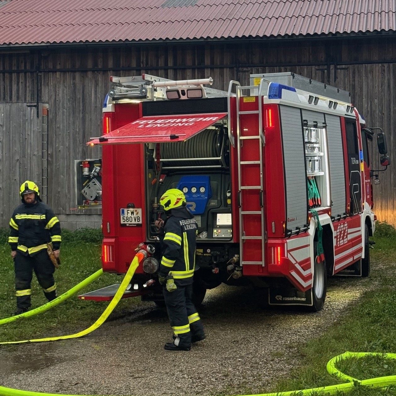 Teilnahme an der Funkübung mit Brandannahme des Unterabschnitts Vöcklabruck