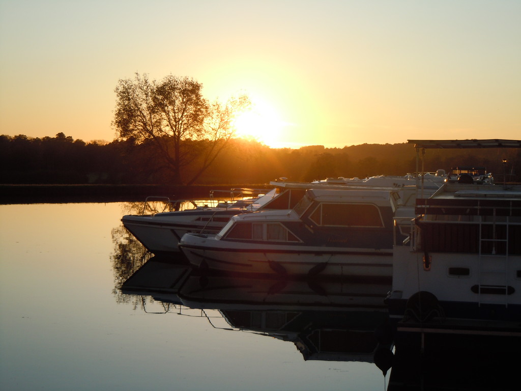 Sonnenuntergang in Hesse