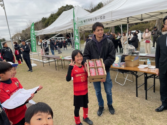 表彰式の様子：午前の部