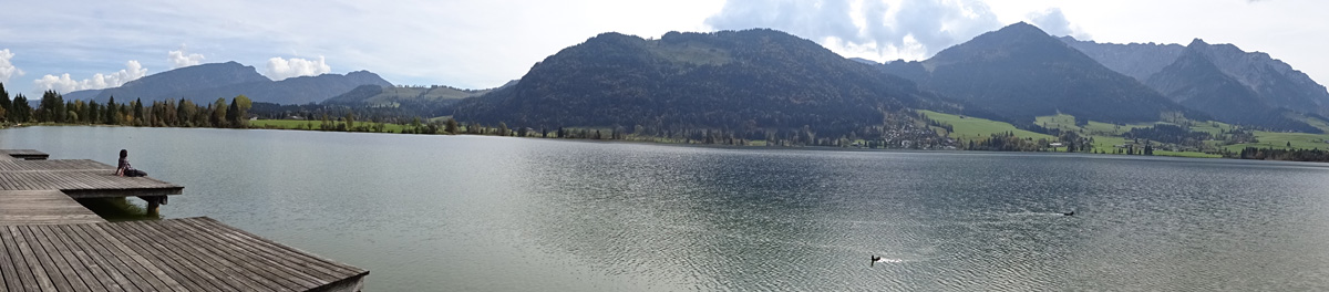 Panorama vom Walchsee