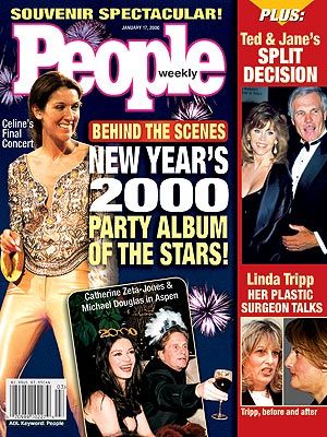 Celine Dion - Couverture People Magazine [USA] (17 Janvier 2000)