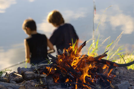 Die Jungs werden bei unseren Aktivitäten manchmal auch gefordert. 