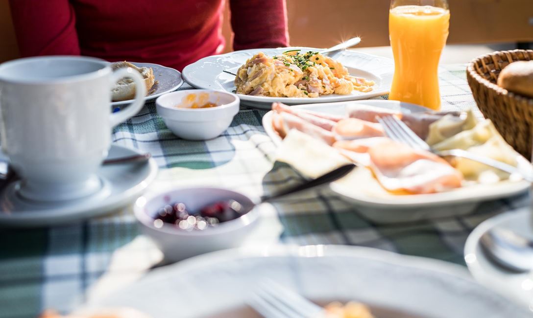 Bergfrühstück für einen guten Start in den Tag