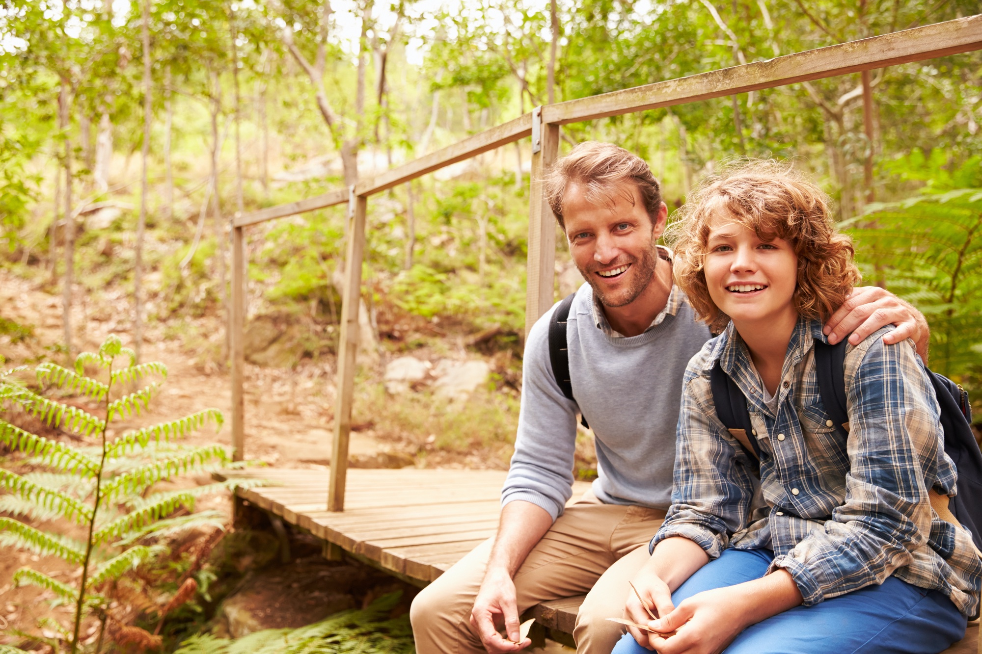 Spaß und Abenteuer bei Naturerlebnissen am Berg 