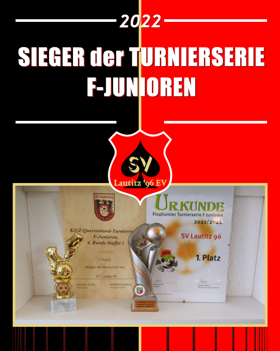 Turnierserien Sieger SV Lautitz 96 F-Junioren