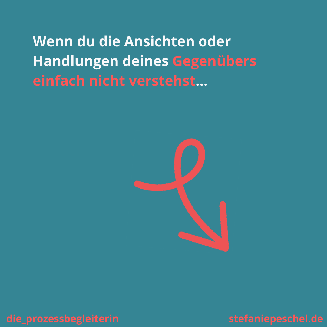 Ich versteh dich einfach nicht!