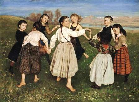 HANS THOMA The child round dance