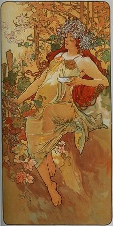 ALPHONSE MUCHA - Autunno