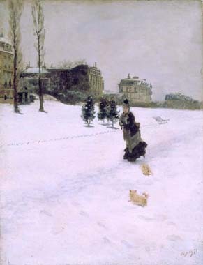 GIUSEPPE DE NITTIS - Sulla neve