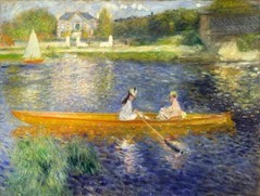 PIERRE AUGUST RENOIR - The skiff