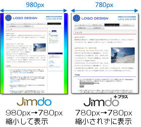 iPadで表示した場合も縮小なしで表示するとさらに見やすくなります