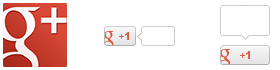 Google+1 のボタンの種類