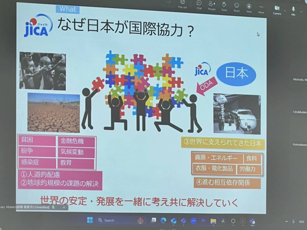 国際協力の意義