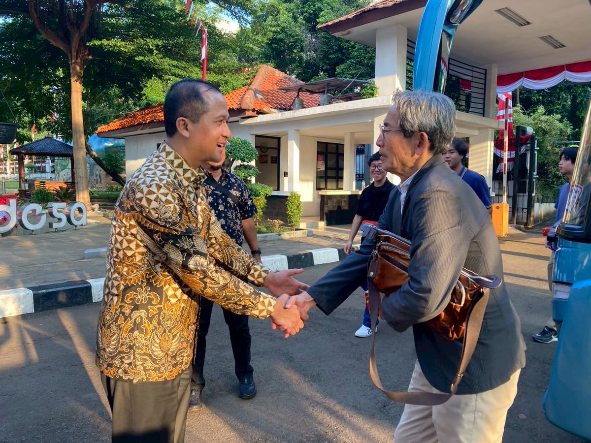 インドネシア共和国大臣にご挨拶