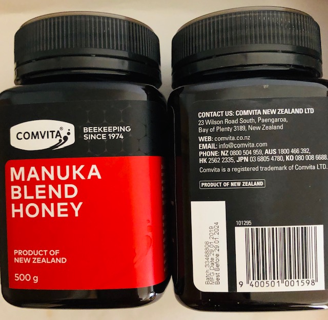 コンビタ マヌカハニー - ニュージーランドの窓