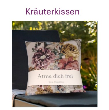 Kräuterkissen mit hochwertigen Bio-Kräuter