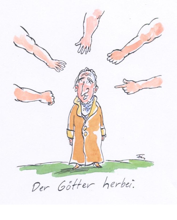 Goethe: Feiger Gedanken
