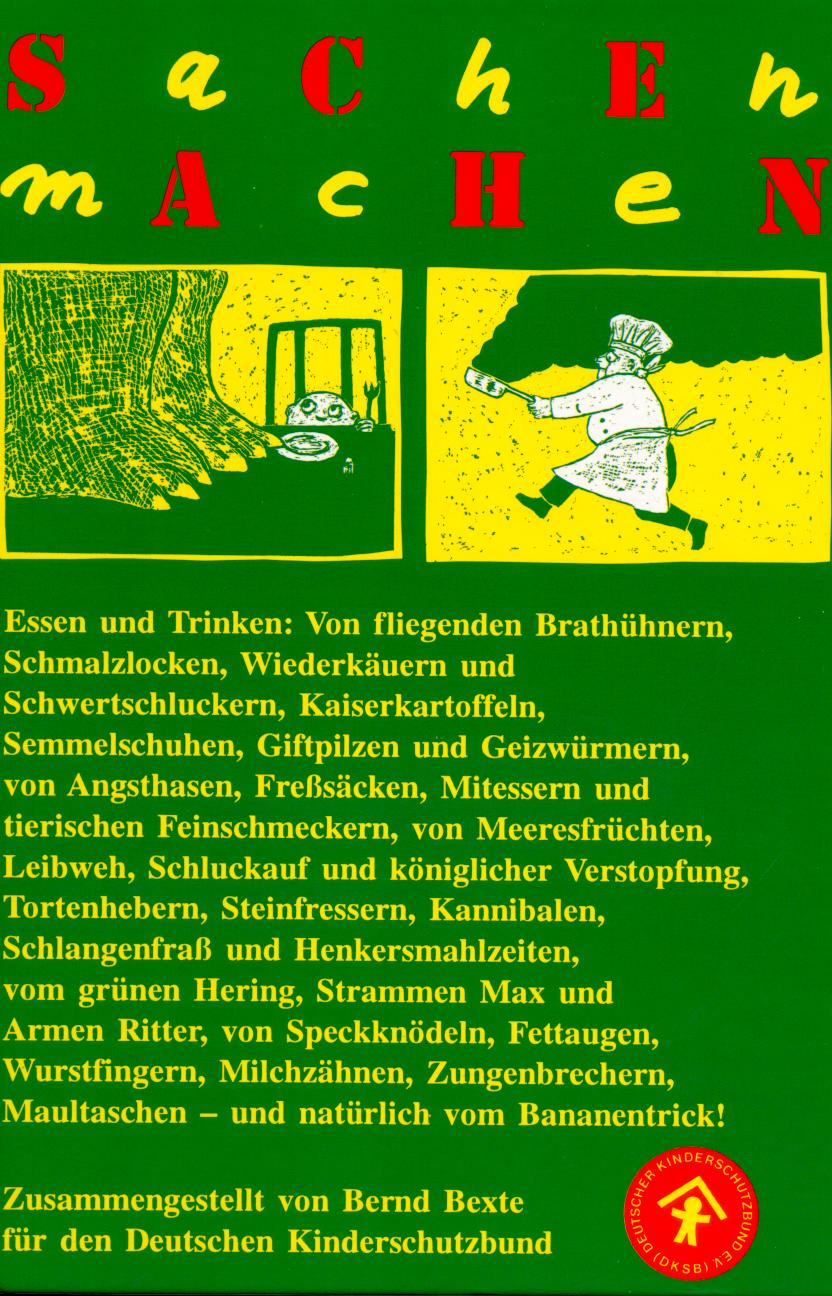 Sachen machen 4 "Essen und Trinken" (hrsg. von Bernd Bexte)