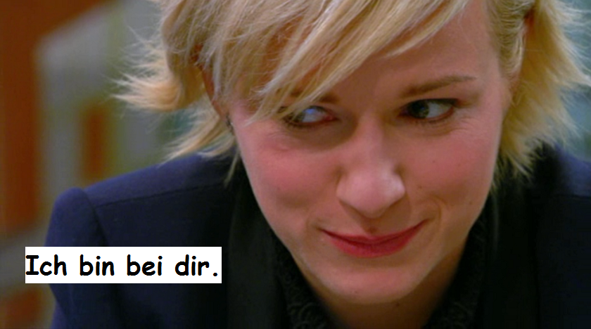 “I’m with you.“