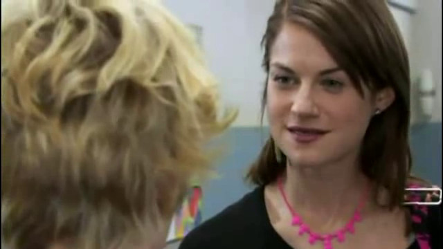 Jenny is putting Emma on the spot,cause she is always running away from her.