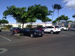 Ben's Mustang Parkplatz Maui, Hawai