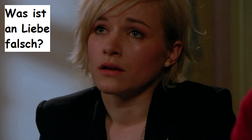 “What’s wrong with love?“