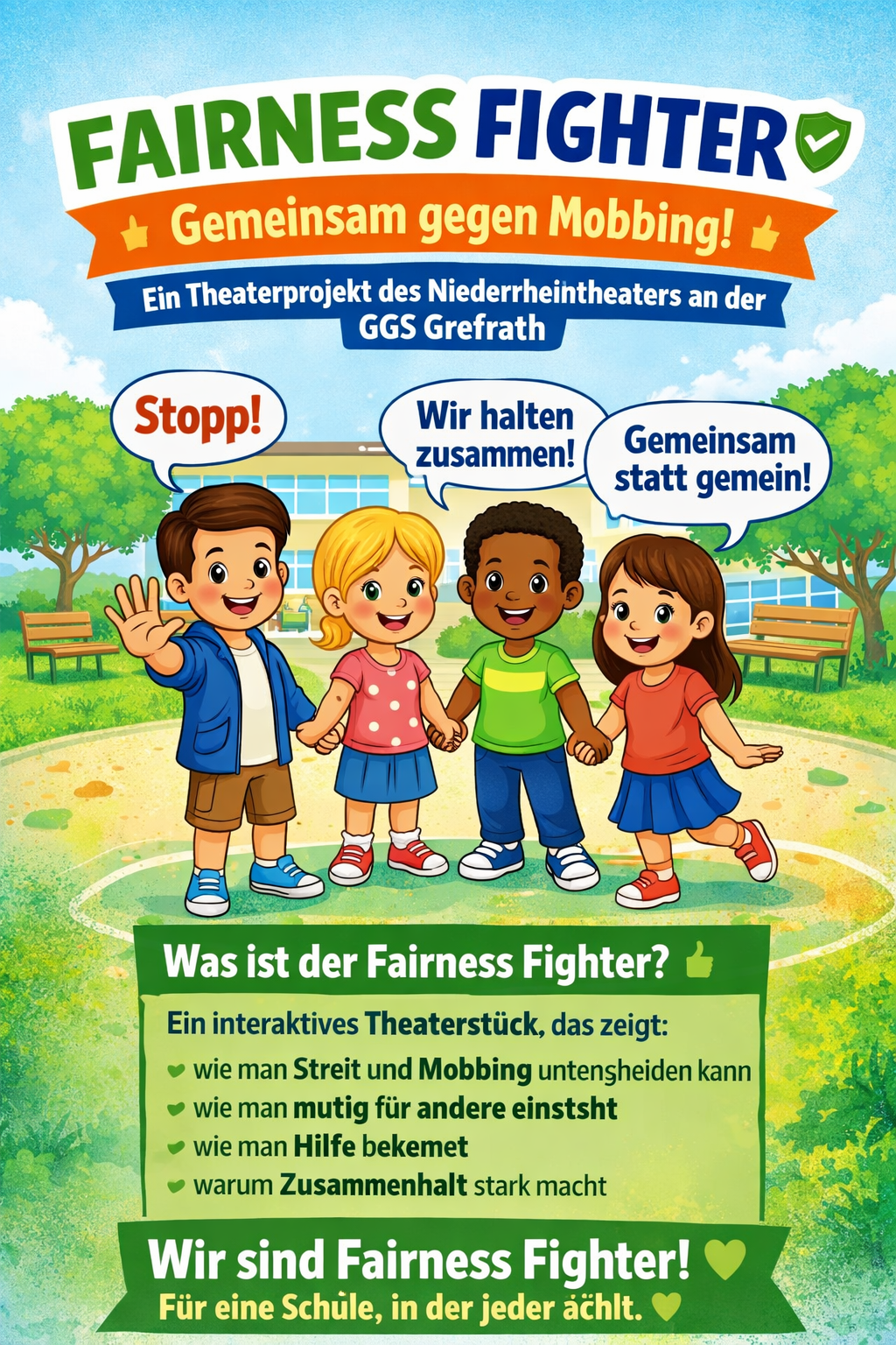 Theaterprojekt gegen Mobbing