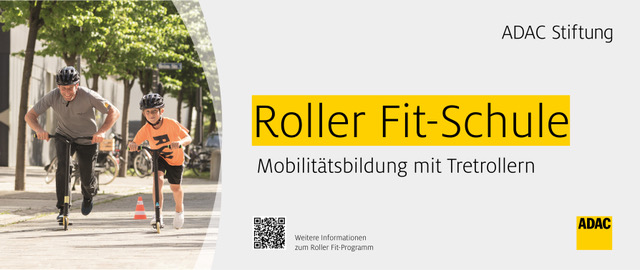 Erste bundesweite „Roller Fit-Schule“