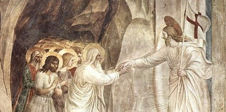 フラ・アンジェリコ『黄泉へ下るキリスト』、1437-1446年頃、サンマルコ美術館
