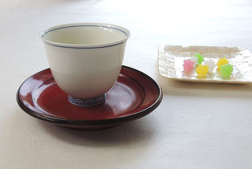 Small negoro tea saucer