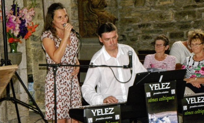 Clarisse LAVANANT et jean marc AMIS une belle complicité musicale