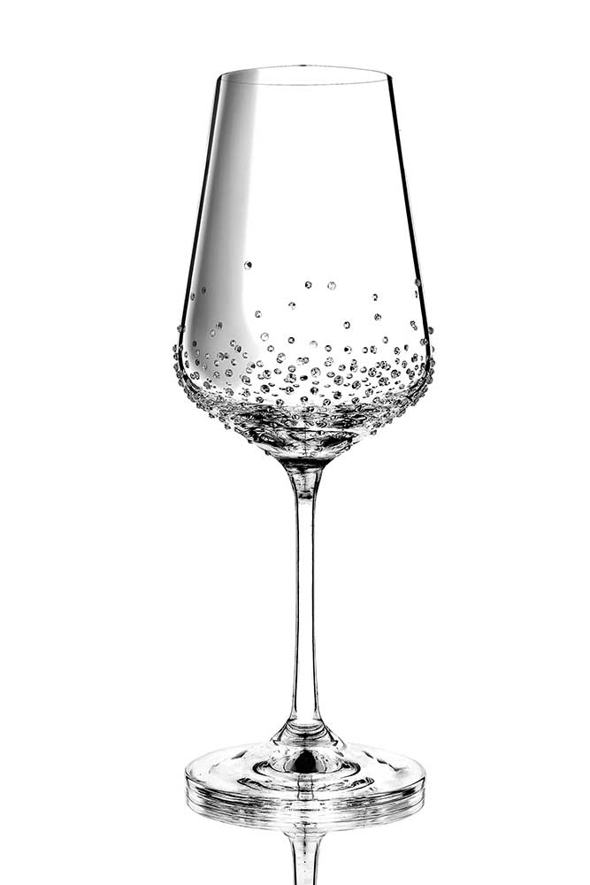 Weinglas Amon veredelt mit Swarovski