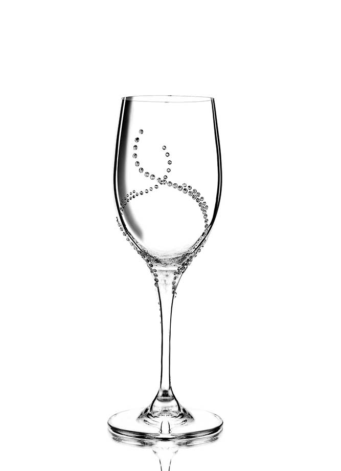 Weinglas Harmonia veredelt mit Swarovski