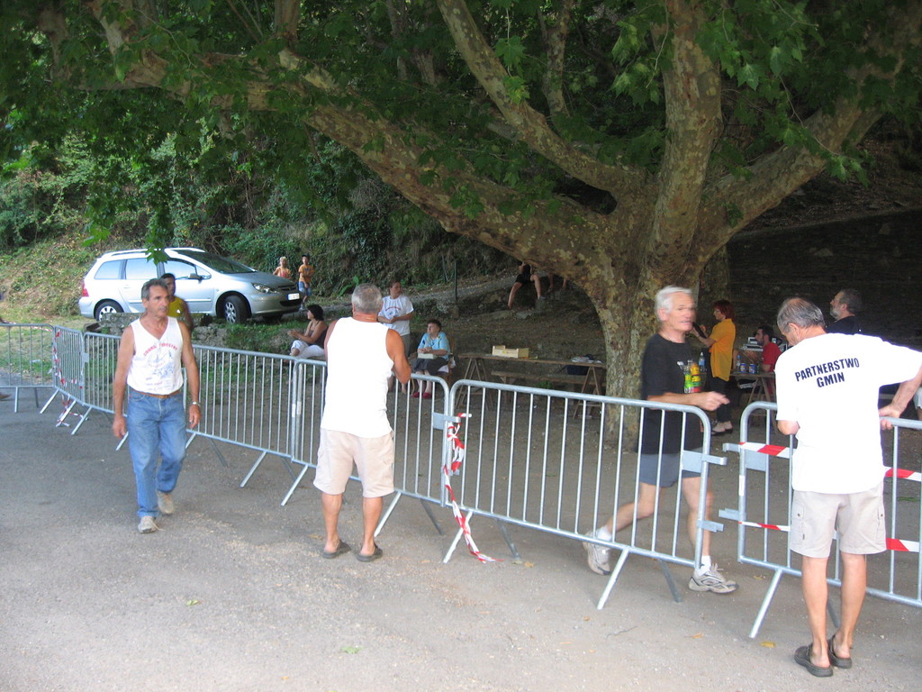 Tour du Mirandon : L'arrivée du président