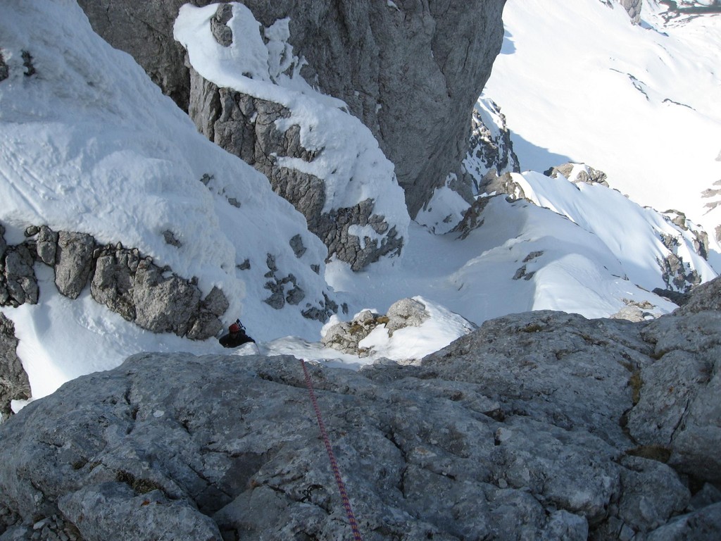 Aufstieg Bischofsmütze 2009