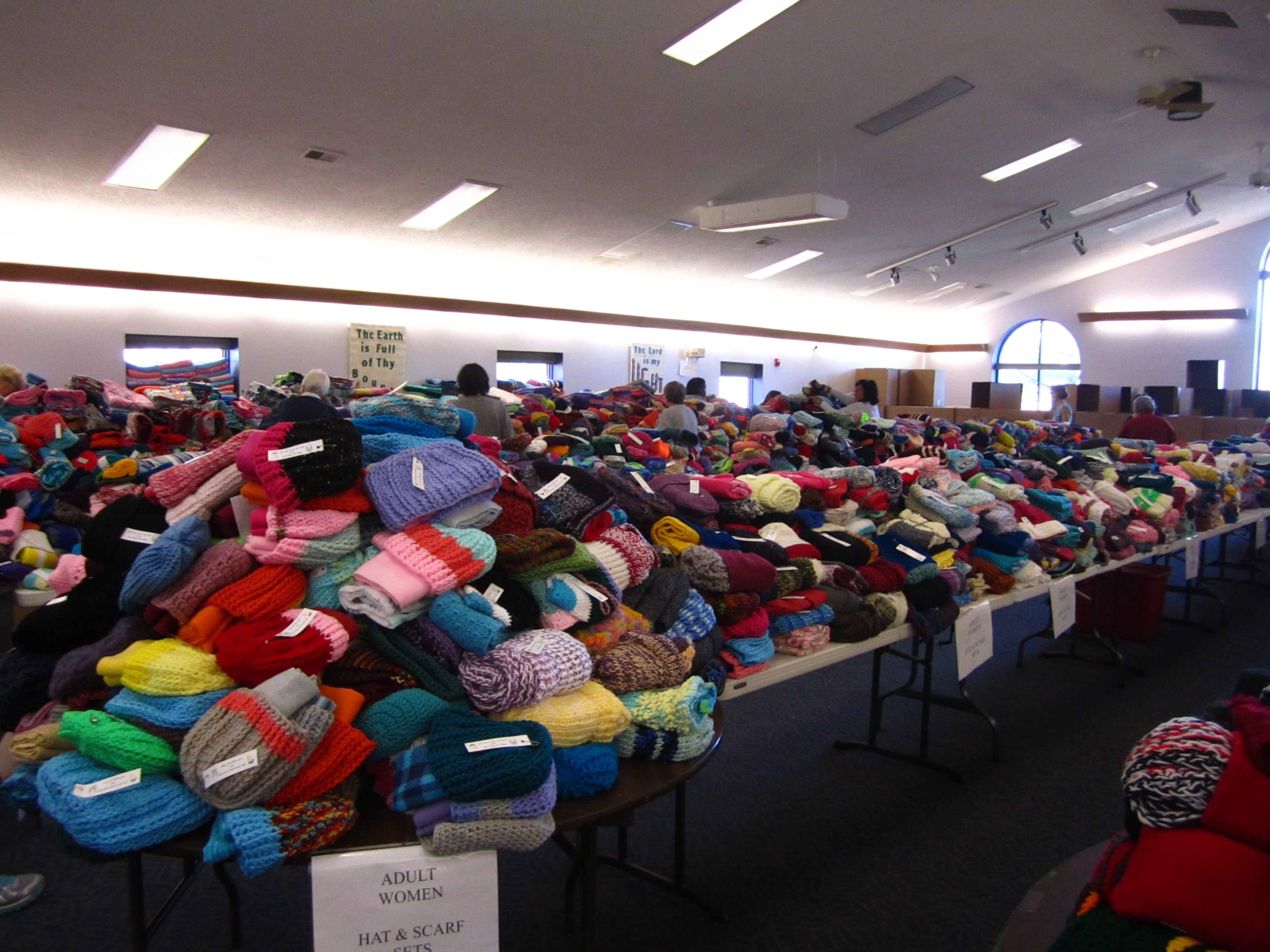 The Knitting/Crocheting Ministry of St. Matthew's Church, Gahanna, Ohio