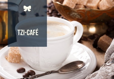 Kaffeetasse mit Schriftzug TZI-Café